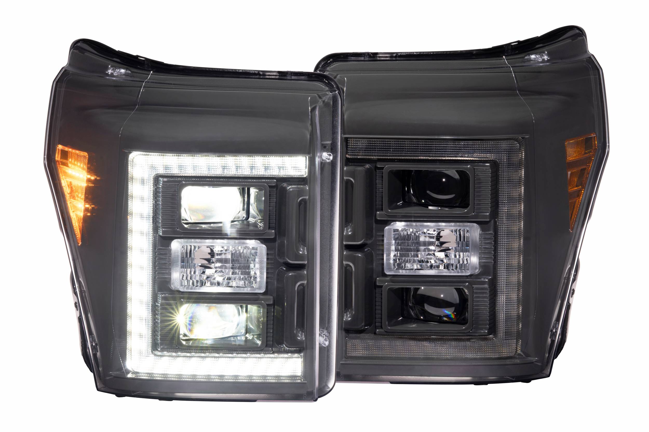 XB Hybrid Bi-LED Plug-N-Play Headlight Ford Super Duty 11-16 LF553